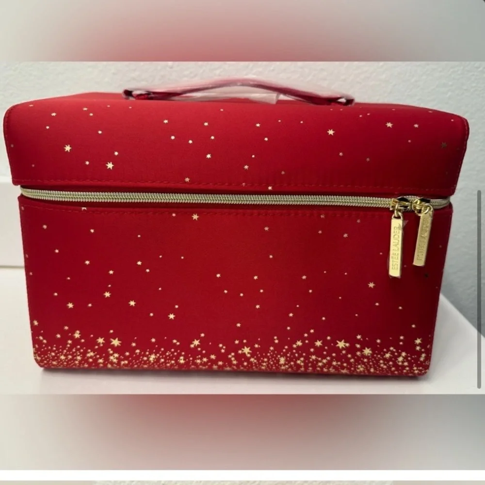 Estee Lauder Cosmetic Makeup Bag Train Case